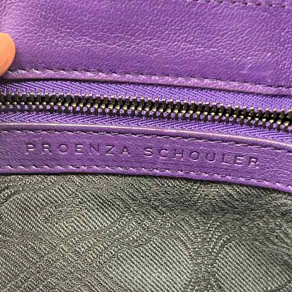Proenza Schouler PS1 -A-1-50 Pochette small clutch bag grape Jam Purple Rain 02 - Picture 16 of 16